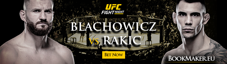 UFC Fight Night: Blachowicz vs. Rakic Betting